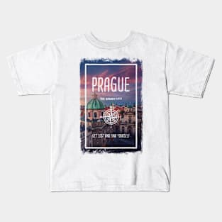 Prague, Czech Republic, the golden city Kids T-Shirt